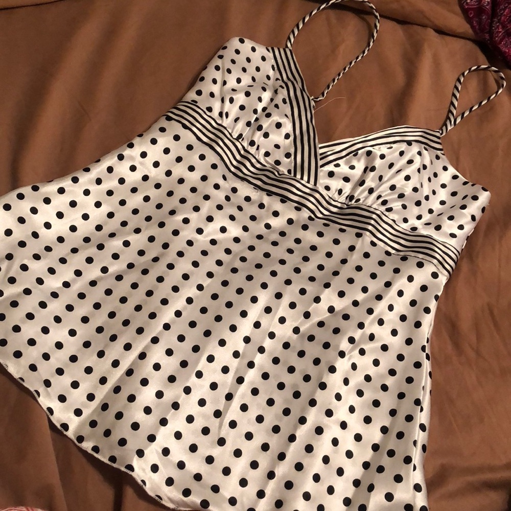 Silk tank top
